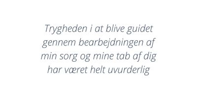 Kundeudtalelse.
