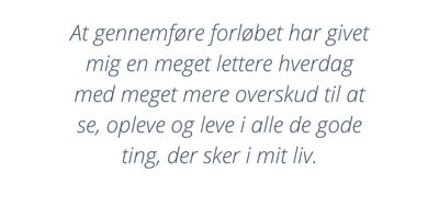 Kundeudtalelse.